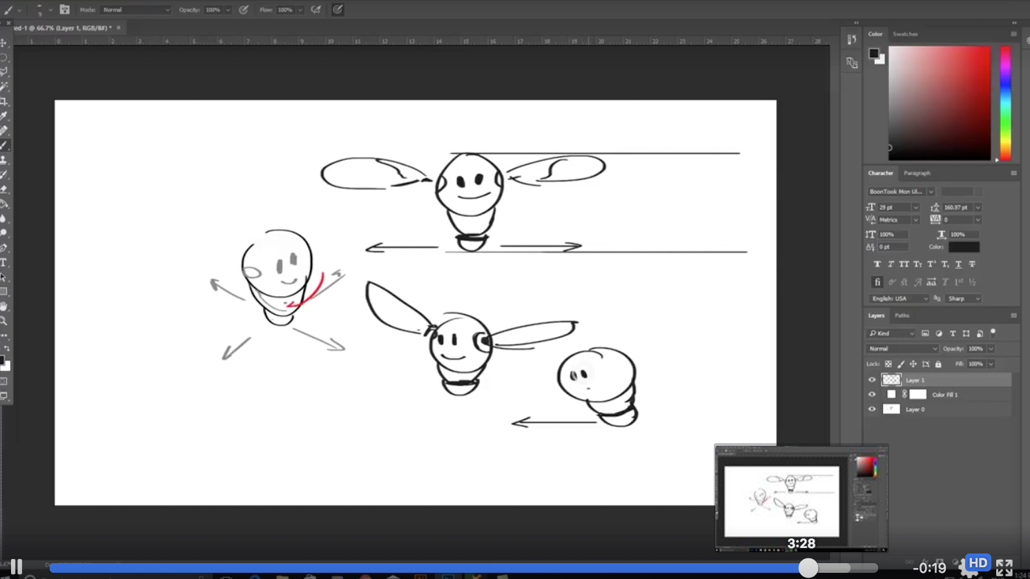 Character animation workflow - RightCG